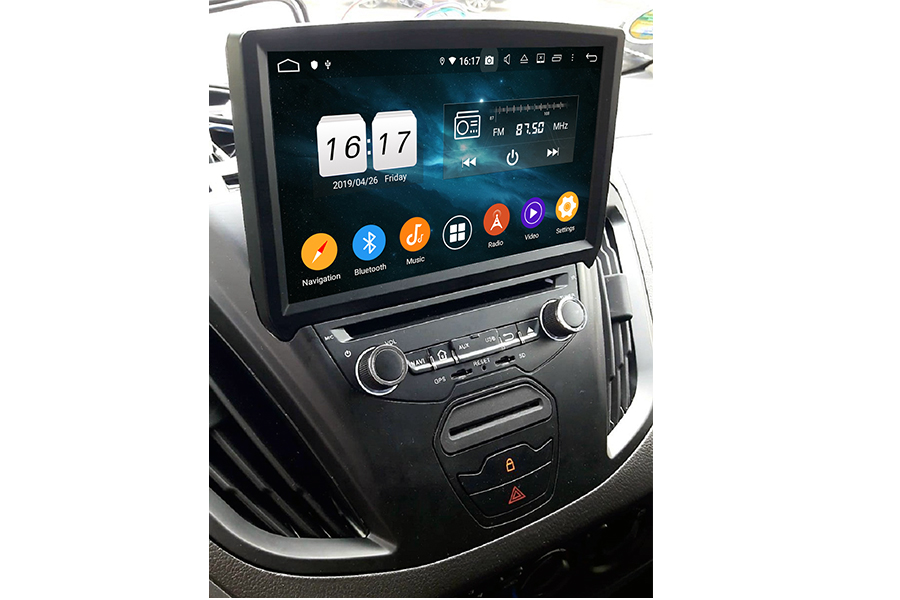 Ford Transit Custom 2016-2018 radio upgrade