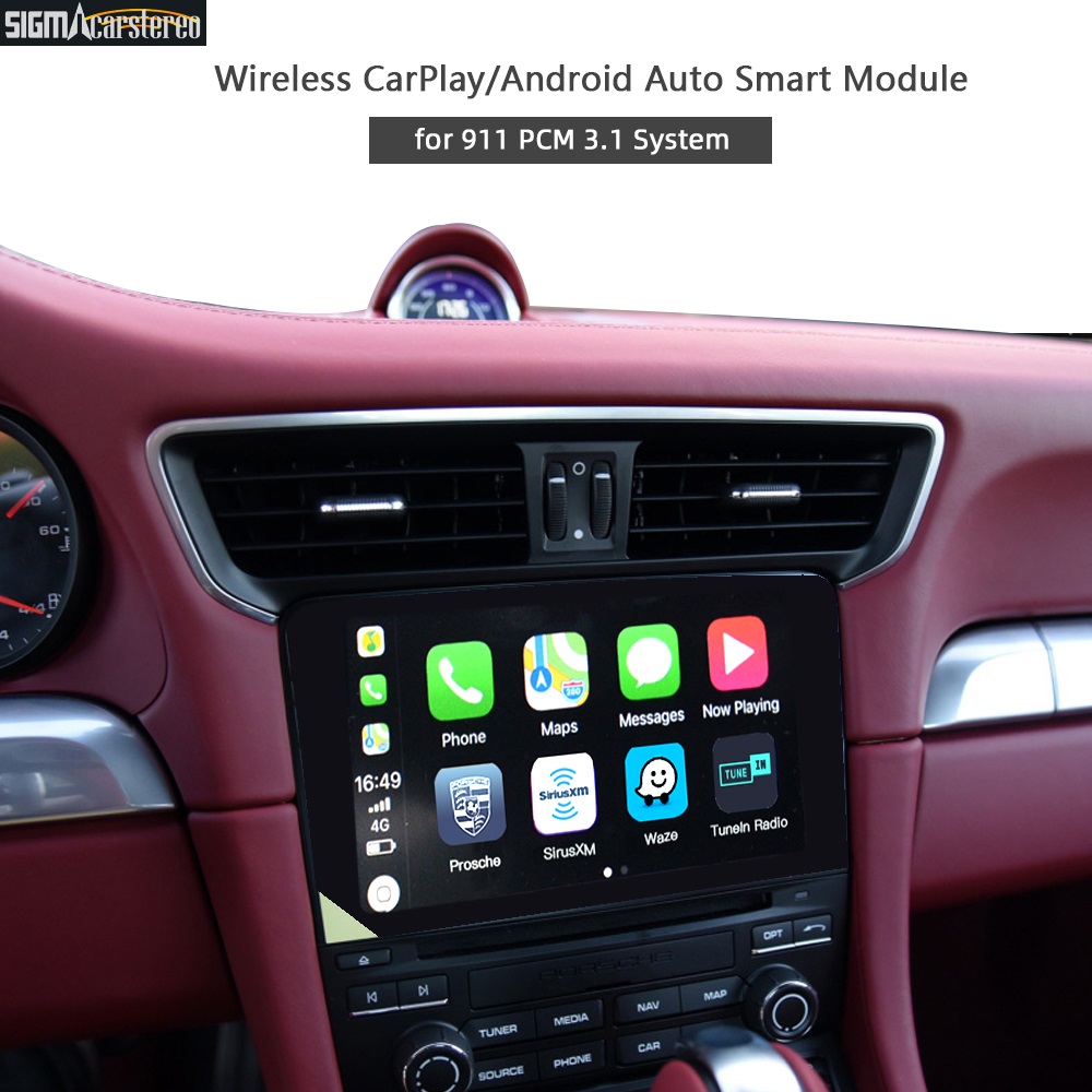 Porsche Car Module porsche-718 wireless carplay androidauto smart module
