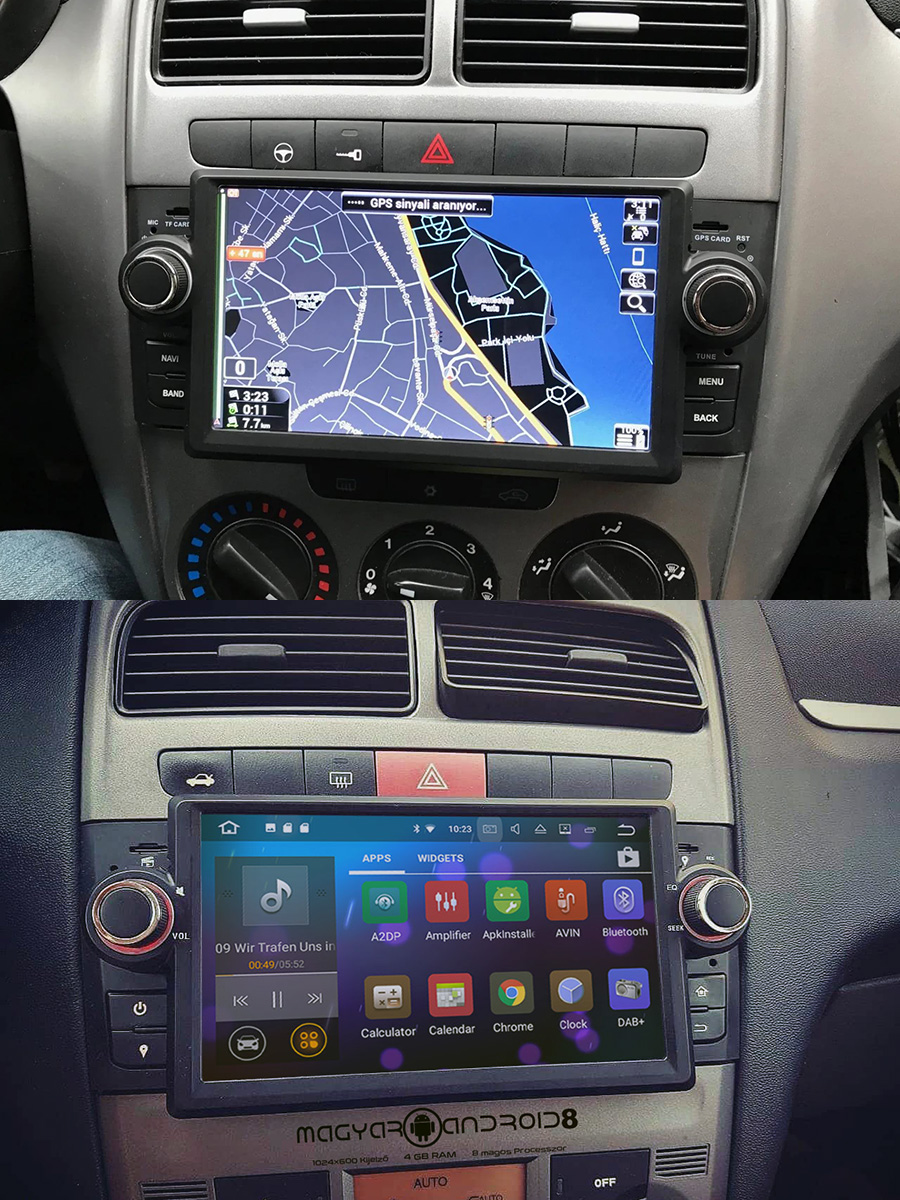 Fiat Linea/Punto 2005-2011 aftermarket radio upgrade