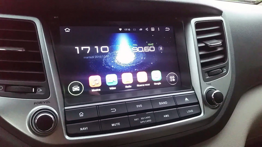 Hyundai ix35/Tucson 2015-2017 aftermarket navigation head unit